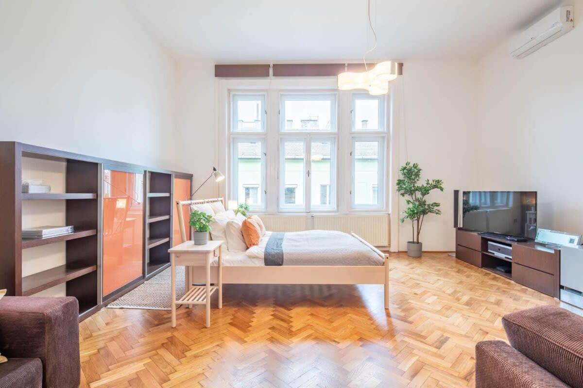 Super Large - Super Comfy With Balcony Apartmán Budapest